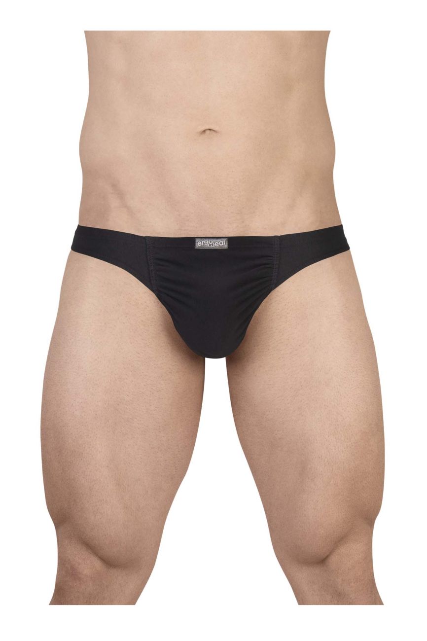 ErgoWear EW1726 FEEL GR8 Cotton Thongs Color Black