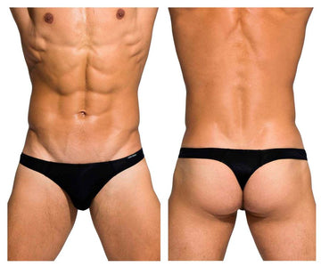 Private Structure DGEMU3545BT Desire Glaze Thong Color Black