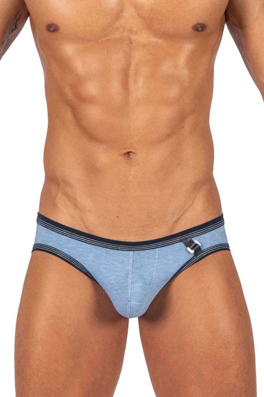 Private Structure LCUT4358 Barn Boy Low Rise Mini Brief Color Denim