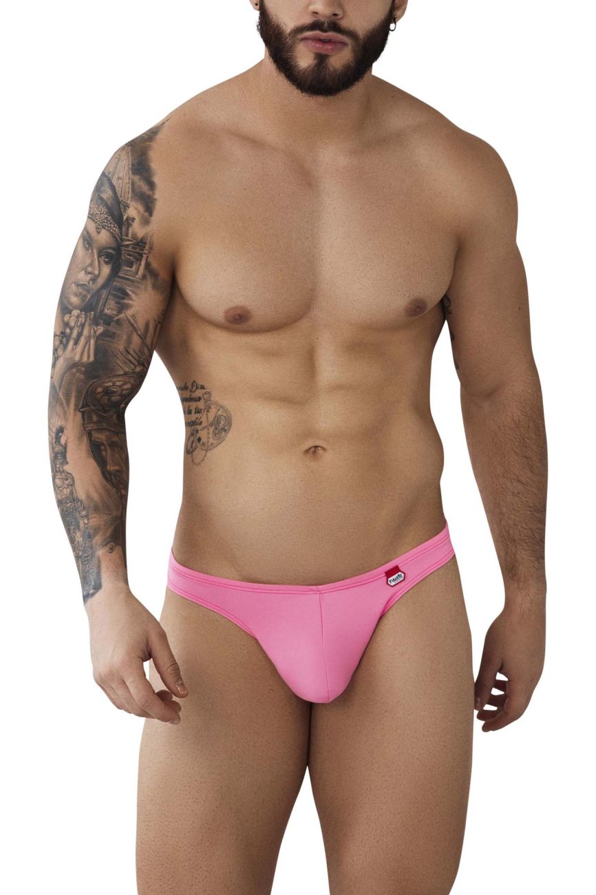 Pikante 1099 Clandestine Velvet Thongs Pink –  -  Men's Underwear and Swimwear